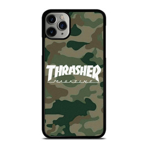 THRASHER SKATEBOARD CAMO iPhone 11 Pro Max Case Cover