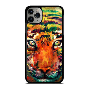 TRIPPY TIGER ART iPhone 11 Pro Max Case Cover