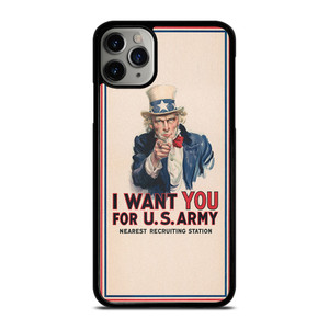 UNCLE SAM UNITED STATES ARMY iPhone 11 Pro Max Case Cover