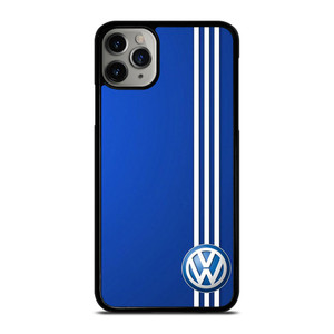 VOLKSWAGEN BLUE STRIPE LOGO iPhone 11 Pro Max Case Cover VOLKSWAGEN BLUE STRIPE LOGO iPhone 11 Pro Max Case Cover