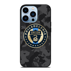 PHILADELPHIA UNION MLS BLACK CAMO iPhone 13 Pro Max Case Cover