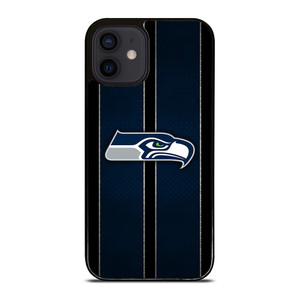 SEATTLE SEAHAWKS NFL METAL STRIPE iPhone 12 Mini Case Cover