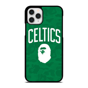 BOSTON CELTICS X BAPE CAMO iPhone 11 Pro Case Cover