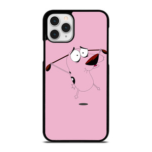 COURAGE THE COWARDLY DOG FLAT iPhone 11 Pro Case Cover