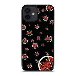 SLAYER ROCK BAND PATTERN iPhone 12 Mini Case Cover