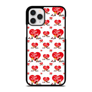 I LOVE LUCY CARTOON PATTERN iPhone 11 Pro Case Cover