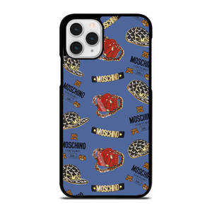 MOSCHINO BEAR COUTURE PATTERN iPhone 11 Pro Case Cover MOSCHINO BEAR COUTURE PATTERN iPhone 11 Pro Case Cover