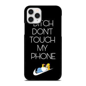 NIKE HOMER SIMPSON DONT TOUCH MY PHONE iPhone 11 Pro Case Cover NIKE HOMER SIMPSON DONT TOUCH MY PHONE iPhone 11 Pro Case Cover