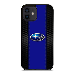 SUBARU CAR METAL CARBON iPhone 12 Mini Case Cover