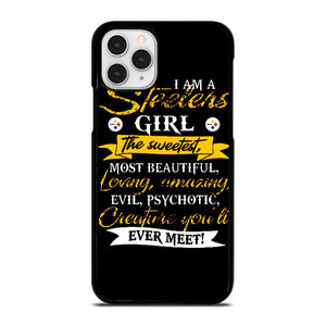 PITTSBURGH STEELERS GIRL FANS iPhone 11 Pro Case Cover PITTSBURGH STEELERS GIRL FANS iPhone 11 Pro Case Cover