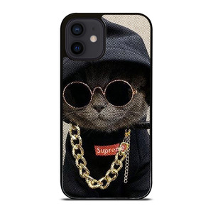 SUPREME SWAG CAT iPhone 12 Mini Case Cover