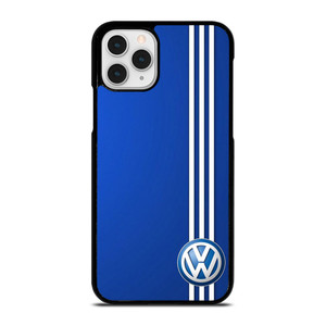VOLKSWAGEN BLUE STRIPE LOGO iPhone 11 Pro Case Cover VOLKSWAGEN BLUE STRIPE LOGO iPhone 11 Pro Case Cover