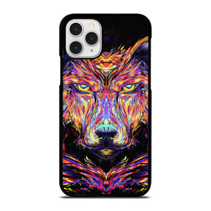 WOLF TRIPPY ART iPhone 11 Pro Case Cover