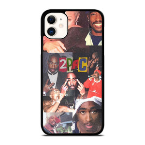 2PAC TUPAC SAKUR RAPPER COLLAGE iPhone 11 Case Cover