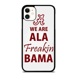 ALABAMA CRIMSON TIDE FOOTBALL FREAK iPhone 11 Case Cover