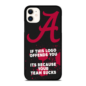 ALABAMA CRIMSON TIDE FOOTBALL FUNNY iPhone 11 Case Cover ALABAMA CRIMSON TIDE FOOTBALL FUNNY iPhone 11 Case Cover