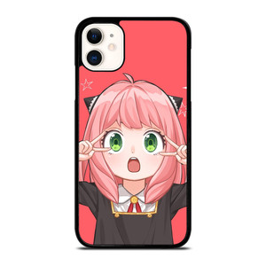 ANYA SPY X FAMILY PINK iPhone 11 Case Cover ANYA SPY X FAMILY PINK iPhone 11 Case Cover