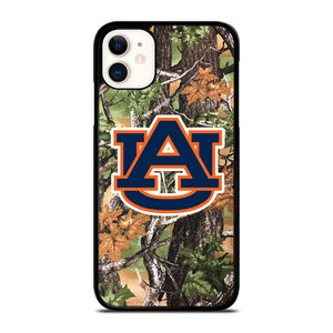 AUBURN TIGERS CAMO LEAF iPhone 11 Case Cover