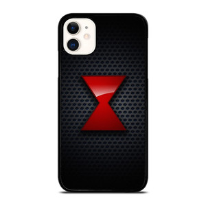 BLACK WIDOW MARVEL SYMBOL iPhone 11 Case Cover