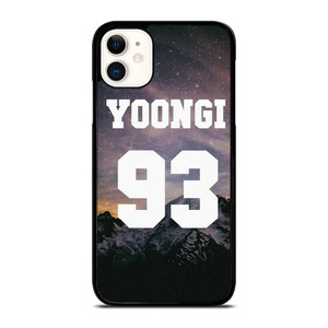 BTS BANGTAN BOYS SUGA 93 COOL iPhone 11 Case Cover