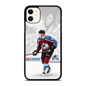 CALE MAKAR COLORADO AVALANCHE HOCKEY iPhone 11 Case Cover