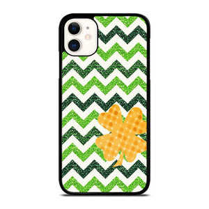 CUTE GREEN CHEVRON iPhone 11 Case Cover