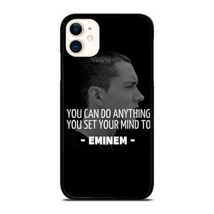 EMINEM RAPPER QUOTES iPhone 11 Case Cover EMINEM RAPPER QUOTES iPhone 11 Case Cover