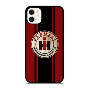 FARMALL INTERNATIONAL HARVESTER BADGE STRIPE iPhone 11 Case Cover