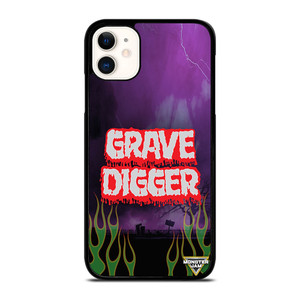 GRAVE DIGGER MONSTER TRUCK iPhone 11 Case Cover GRAVE DIGGER MONSTER TRUCK iPhone 11 Case Cover