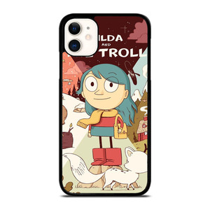 HILDA AND THE TROLL CARTOON iPhone 11 Case Cover