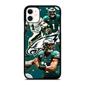 JALEN HURTS PHILADELPHIA EAGLES FOOTBALL iPhone 11 Case Cover JALEN HURTS PHILADELPHIA EAGLES FOOTBALL iPhone 11 Case Cover