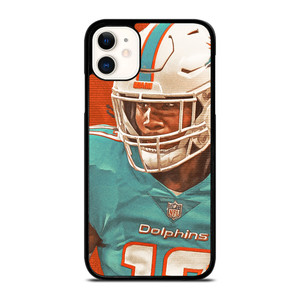 JAYLEN WADDLE MIAMI DOLPHINS NFL iPhone 11 Case Cover JAYLEN WADDLE MIAMI DOLPHINS NFL iPhone 11 Case Cover