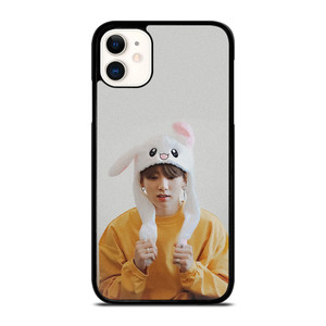 JUNGKOOK BTS BANGTAN BOYS BUNNY HAT iPhone 11 Case Cover JUNGKOOK BTS BANGTAN BOYS BUNNY HAT iPhone 11 Case Cover