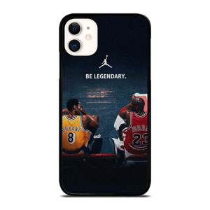 KOBE BRIANT X MICHAEL JORDAN LEGENDARY iPhone 11 Case Cover KOBE BRIANT X MICHAEL JORDAN LEGENDARY iPhone 11 Case Cover