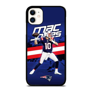 MAC JONES NEW ENGLAND PATRIOT FOOTBALL iPhone 11 Case Cover MAC JONES NEW ENGLAND PATRIOT FOOTBALL iPhone 11 Case Cover