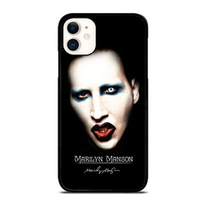 MARILYN MANSON SINGER SCARY iPhone 11 Case Cover MARILYN MANSON SINGER SCARY iPhone 11 Case Cover