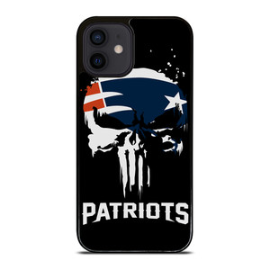 THE PUNISHER X NEW ENGLAND PATRIOTS NFL FOOTBALL iPhone 12 Mini Case Cover