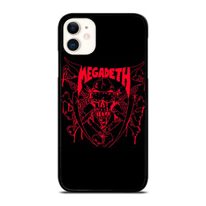 MEGADETH METAL BAND LOGO iPhone 11 Case Cover