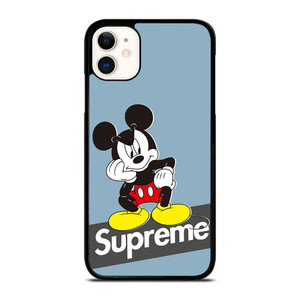 MICKEY MOUSE SUPREME BLUE iPhone 11 Case Cover