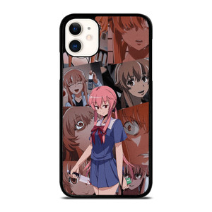 MIRAI NIKKI ANIME COLLAGE iPhone 11 Case Cover
