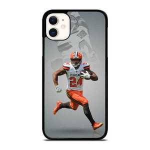 NICK CHUBB CLEVELAND BROWN NFL iPhone 11 Case Cover NICK CHUBB CLEVELAND BROWN NFL iPhone 11 Case Cover