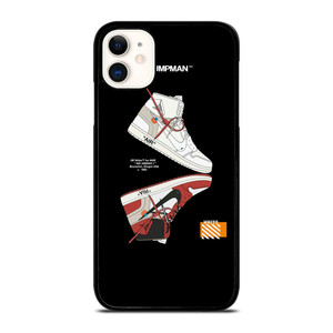 NIKE AIR JORDAN JUMPMAN OFF WHITE iPhone 11 Case Cover NIKE AIR JORDAN JUMPMAN OFF WHITE iPhone 11 Case Cover