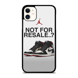 NIKE AIR JORDAN RETRO NOT FOR RESALE iPhone 11 Case Cover