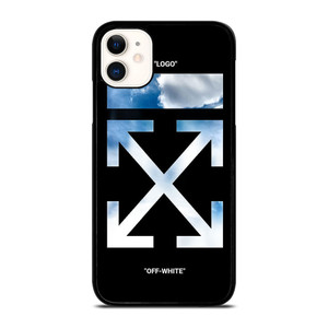 OFF WHITE SKY BLUE iPhone 11 Case Cover OFF WHITE SKY BLUE iPhone 11 Case Cover