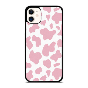 PINK COW PATTERN iPhone 11 Case Cover