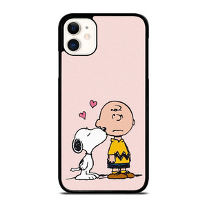 SNOOPY CHARLIE BROWN LOVE iPhone 11 Case Cover