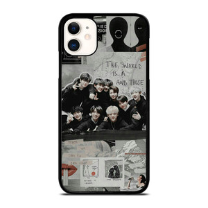 STRAY KIDS BOY BAND COLLAGE iPhone 11 Case Cover STRAY KIDS BOY BAND COLLAGE iPhone 11 Case Cover