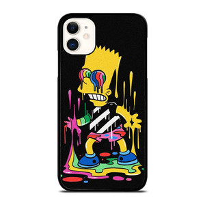 THE SIMPSONS TRIPPY ART iPhone 11 Case Cover
