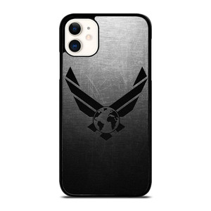 USAF UNITED STATES AIR FORCES LOGO METAL iPhone 11 Case Cover