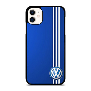 VOLKSWAGEN BLUE STRIPE LOGO iPhone 11 Case Cover